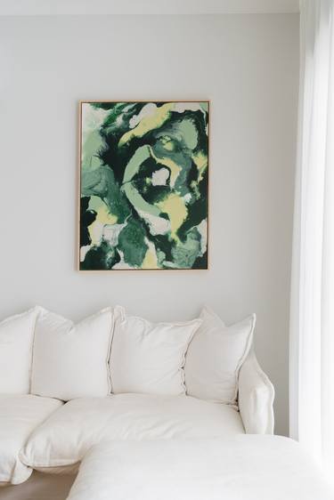 Original Art Deco Abstract Paintings by Anne-Marie Jenner