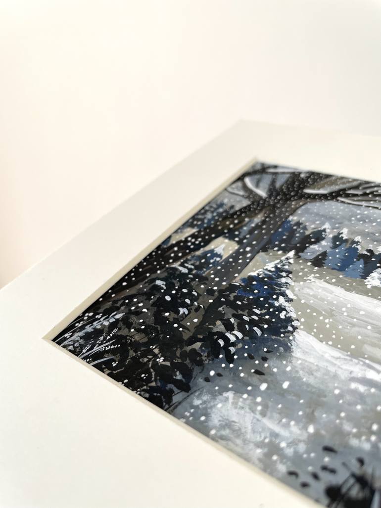 Original Illustration Landscape Installation by Marie Fremont