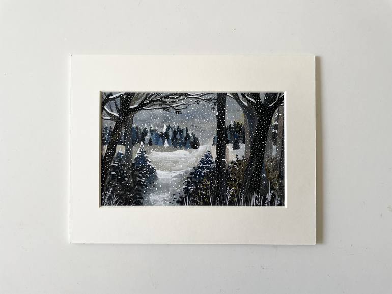 Original Illustration Landscape Installation by Marie Fremont