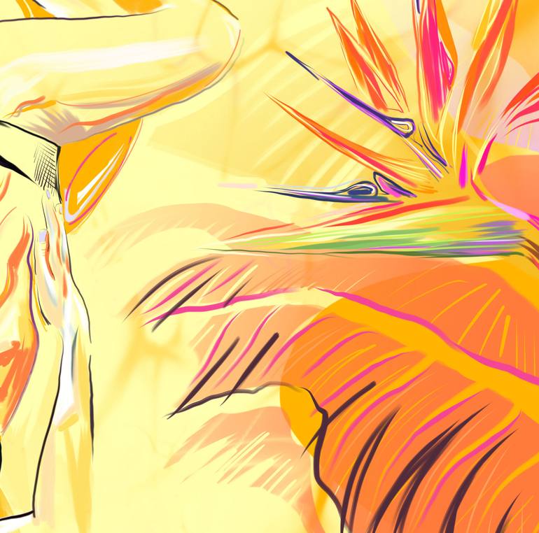 Original Abstract Expressionism Women Painting by Alison  Powell