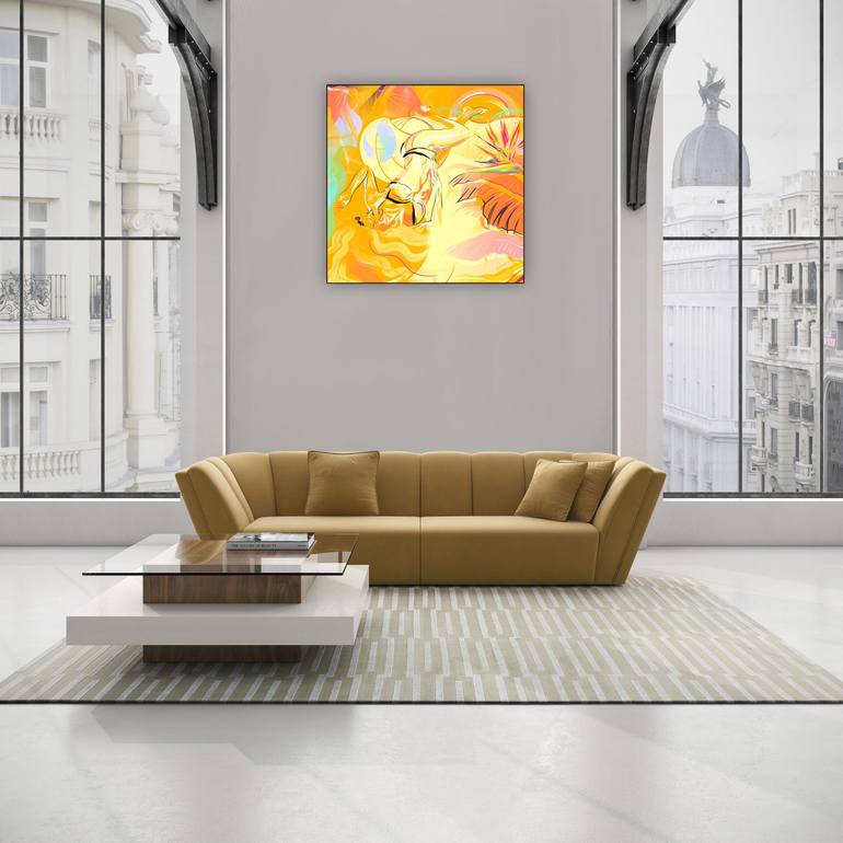 Original Abstract Expressionism Women Painting by Alison  Powell