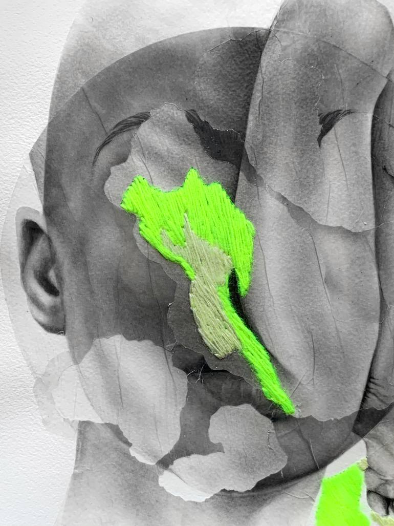 Original Contemporary People Mixed Media by Mariana San Martin