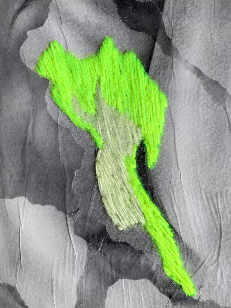 Original Contemporary People Mixed Media by Mariana San Martin