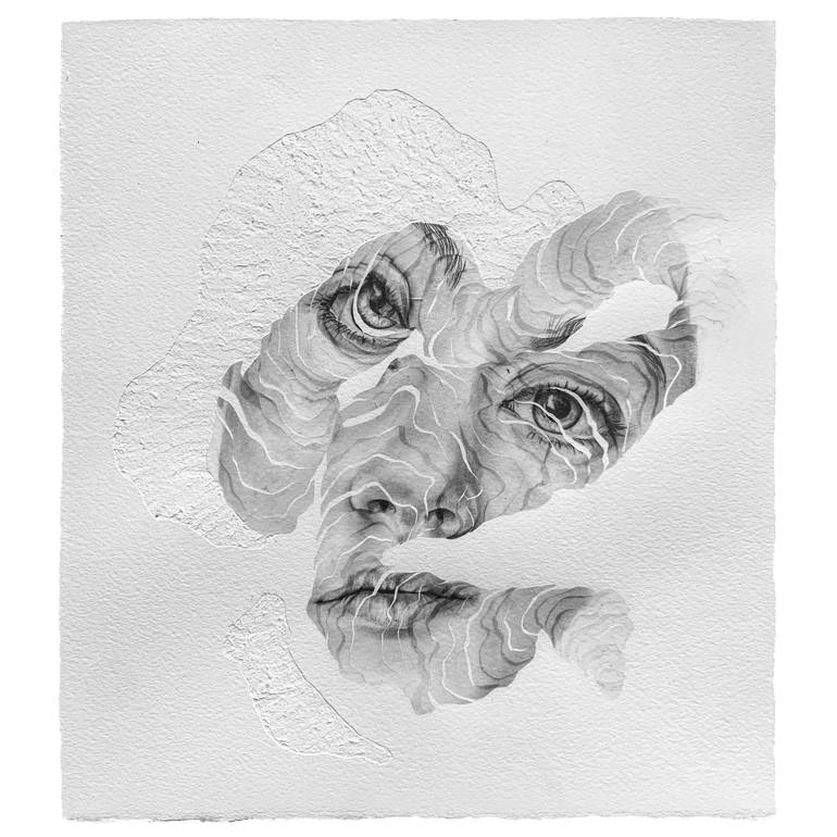 Original Contemporary People Mixed Media by Mariana San Martin