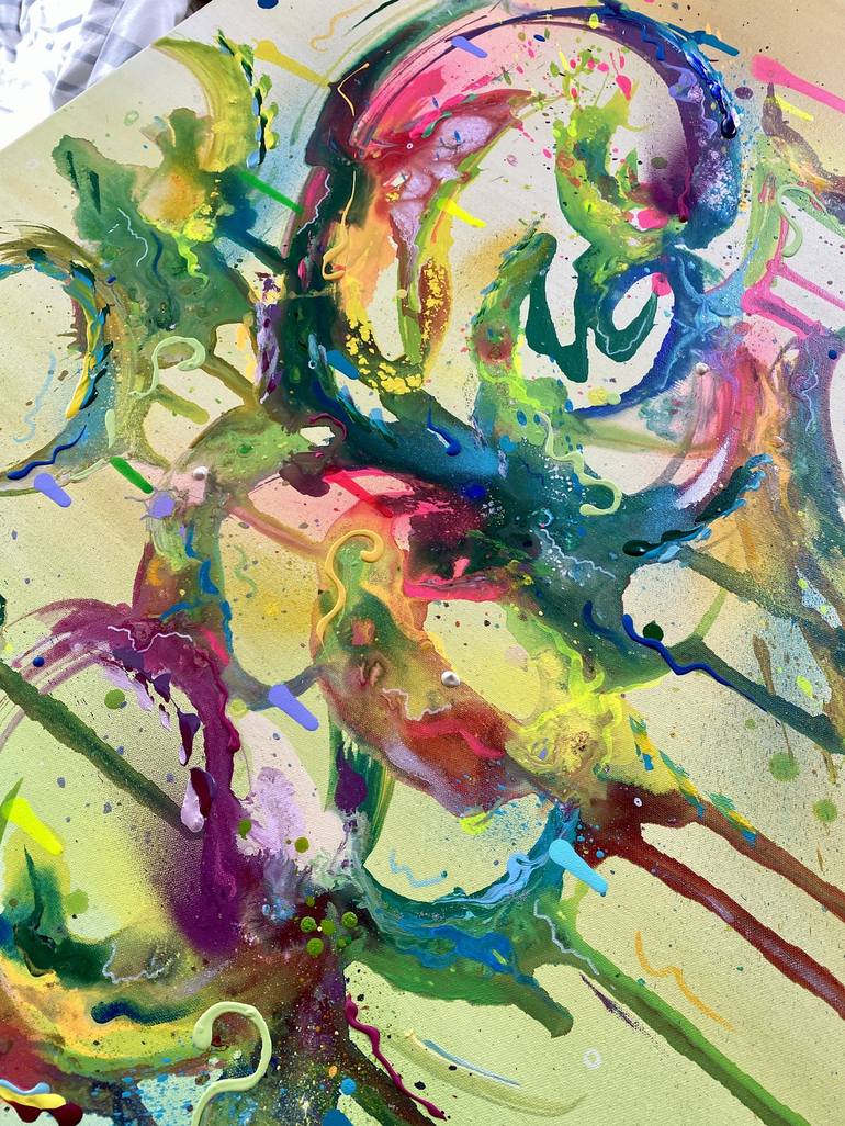 Original Abstract Painting by Mike Wagener