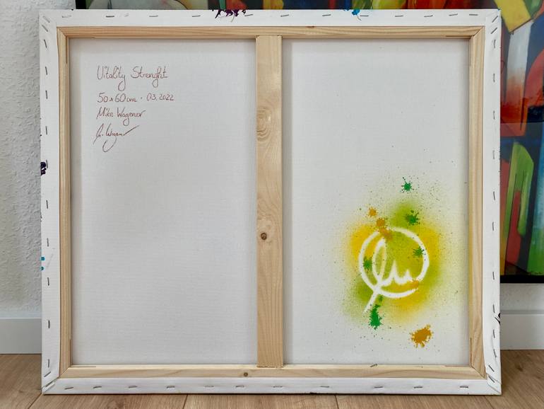 Original Abstract Graffiti Painting by Mike Wagener
