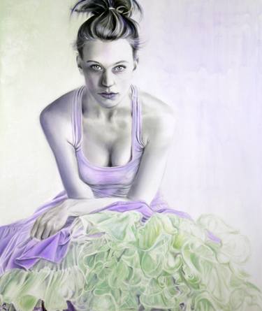 Original Portraiture Portrait Paintings by Sabine Rudolph