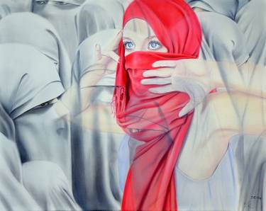 Print of Figurative Politics Paintings by Sabine Rudolph