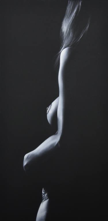 Print of Figurative Nude Paintings by Sabine Rudolph