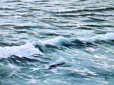 Original Realism Seascape Paintings by Sabine Schramm