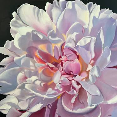 Original Realism Floral Paintings by Sabine Schramm