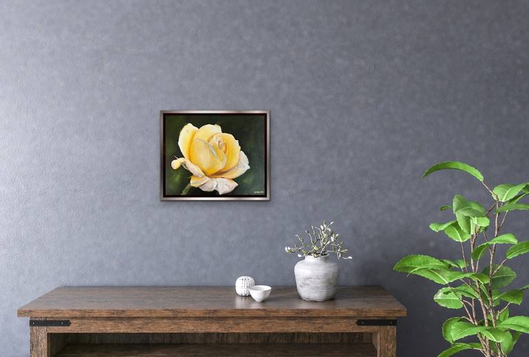 Original Realism Floral Painting by Sabine Schramm