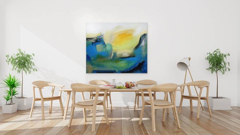 Original Abstract Painting by Sabine Schramm