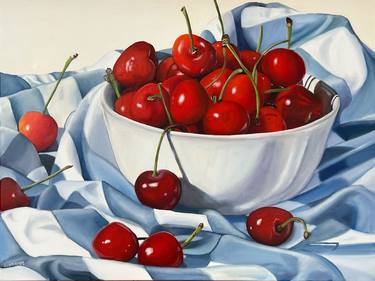 Original Food Paintings by Sabine Schramm