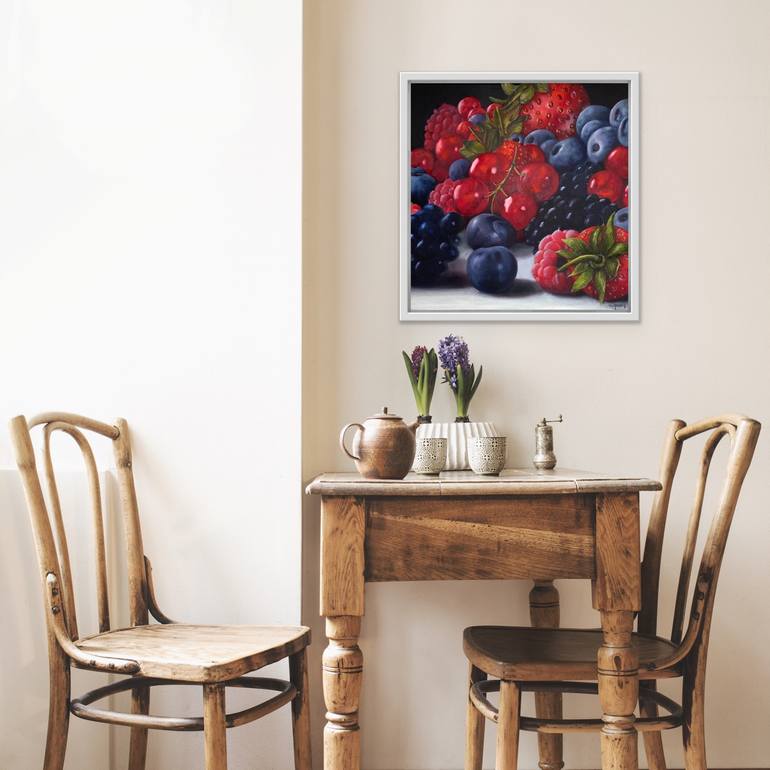 Original Other Food & Drink Painting by Sabine Schramm