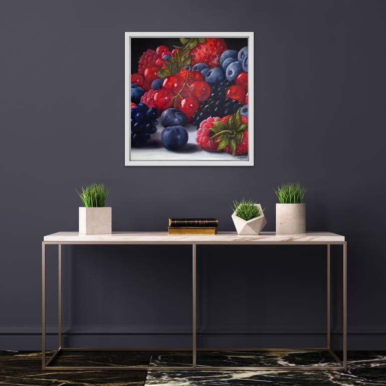 Original Other Food & Drink Painting by Sabine Schramm