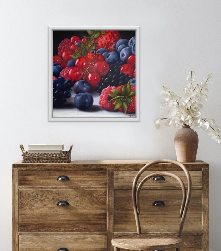 Original Other Food & Drink Painting by Sabine Schramm