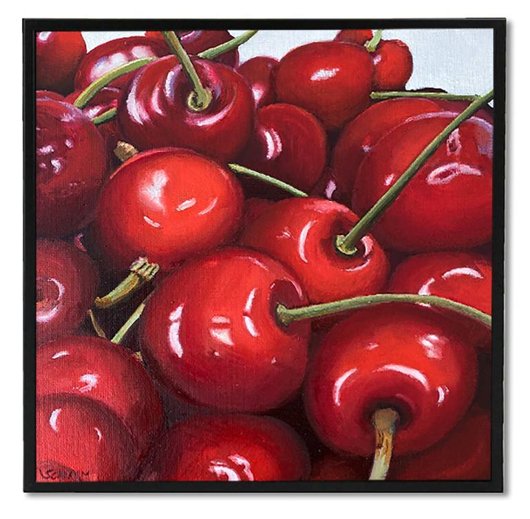 Original Realism Still Life Painting by Sabine Schramm