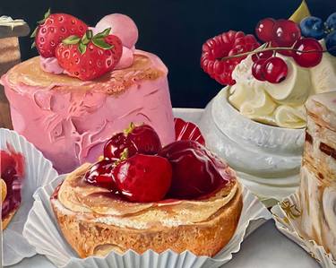 Original Realism Still Life Paintings by Sabine Schramm