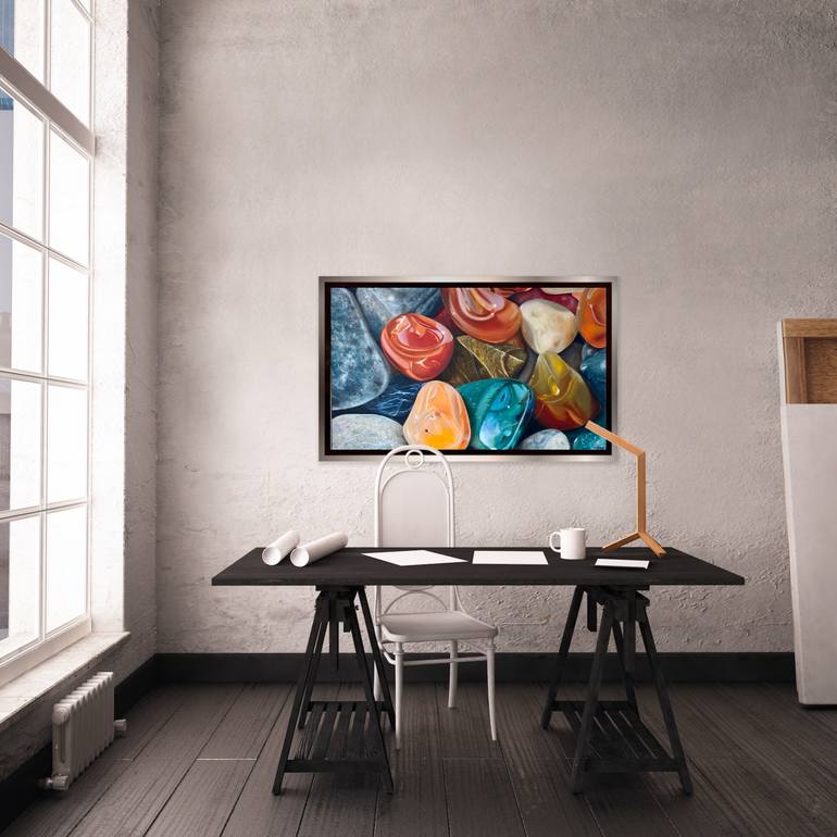 Original Realism Nature Painting by Sabine Schramm