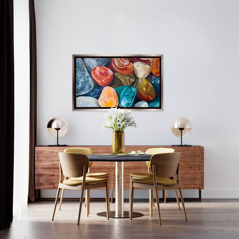 Original Realism Nature Painting by Sabine Schramm