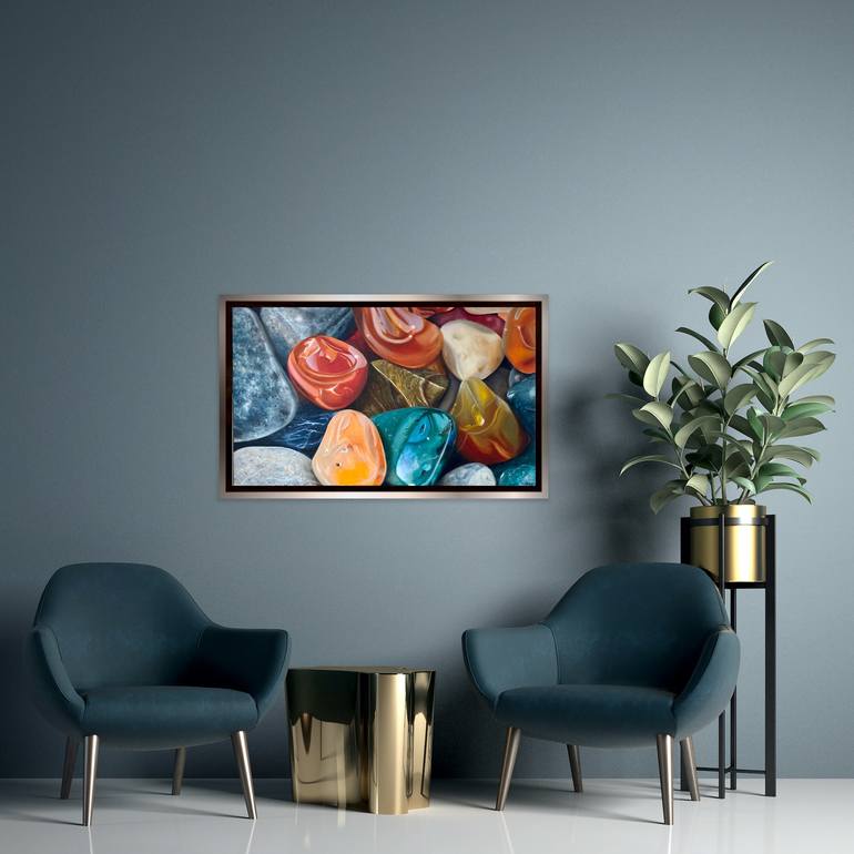 Original Realism Nature Painting by Sabine Schramm