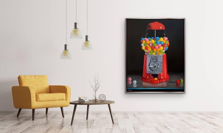 Original Realism Still Life Painting by Sabine Schramm