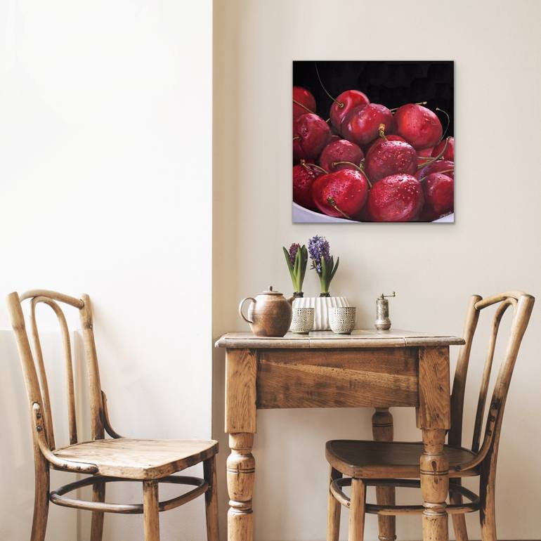 Original Realism Food & Drink Painting by Sabine Schramm