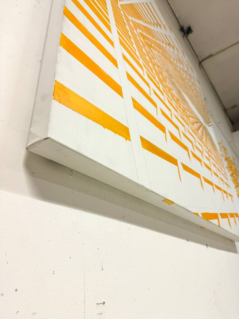 Original Fractal Abstract Painting by Vladimir Hristov