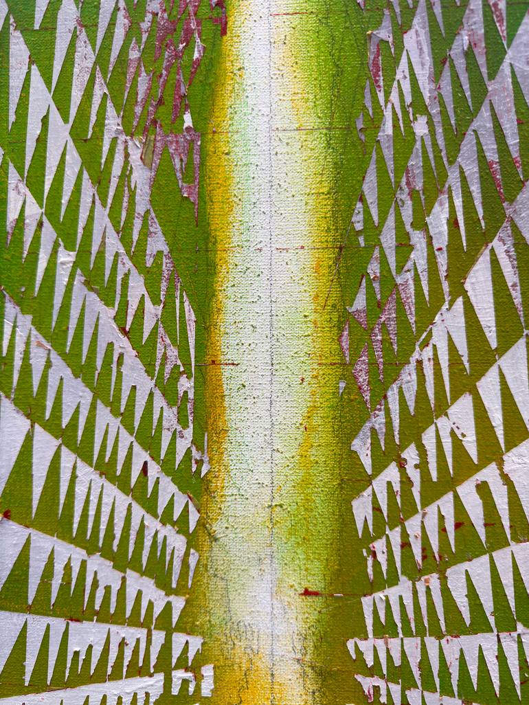 Original Abstract Geometric Painting by Vladimir Hristov