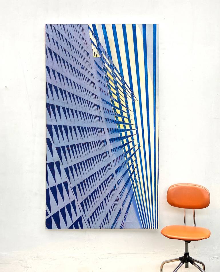 Original Conceptual Architecture Painting by Vladimir Hristov
