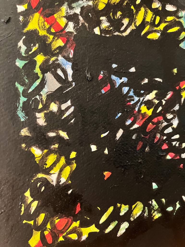 Original Contemporary Abstract Painting by Carmen Salvador Velez