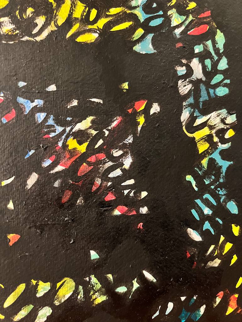 Original Contemporary Abstract Painting by Carmen Salvador Velez