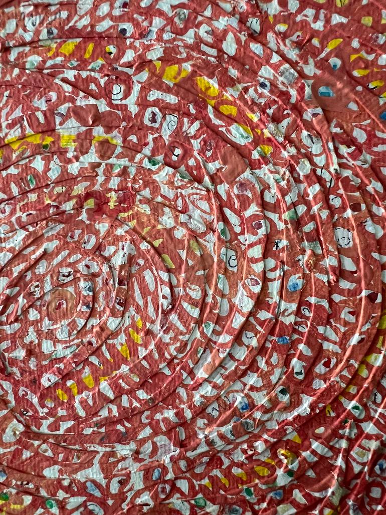 Original Contemporary Abstract Collage by Carmen Salvador Velez