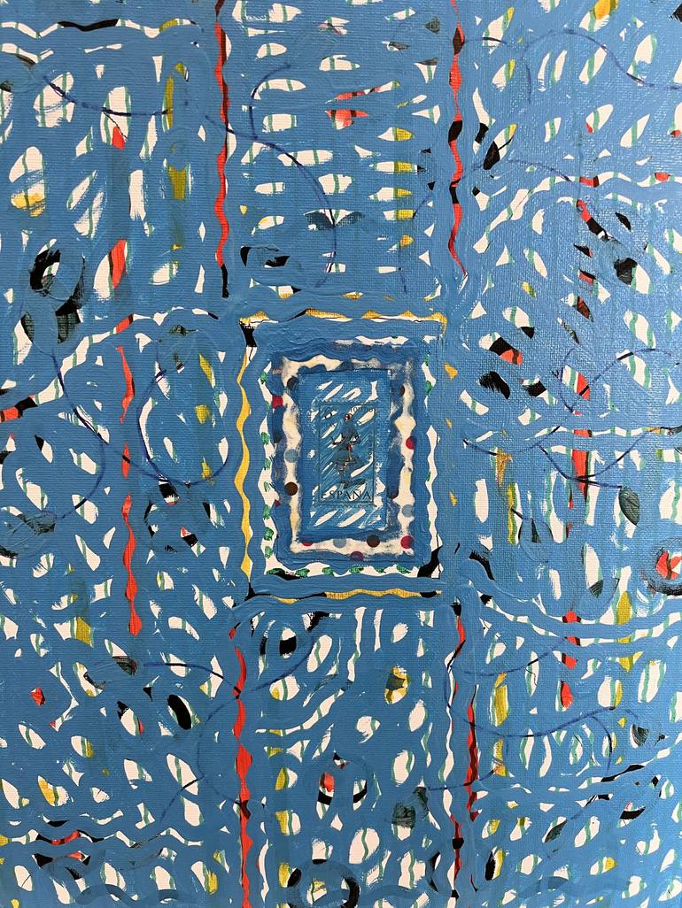 Original Abstract Painting by Carmen Salvador Velez