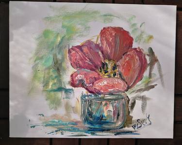 Original Impressionism Floral Paintings by Severina Katran