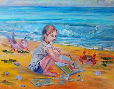 Original Children Paintings by Severina Katran