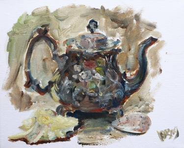 Original Still Life Paintings by Severina Katran