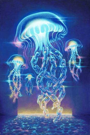 Original Conceptual Animal Painting by Sithorn Timtatong