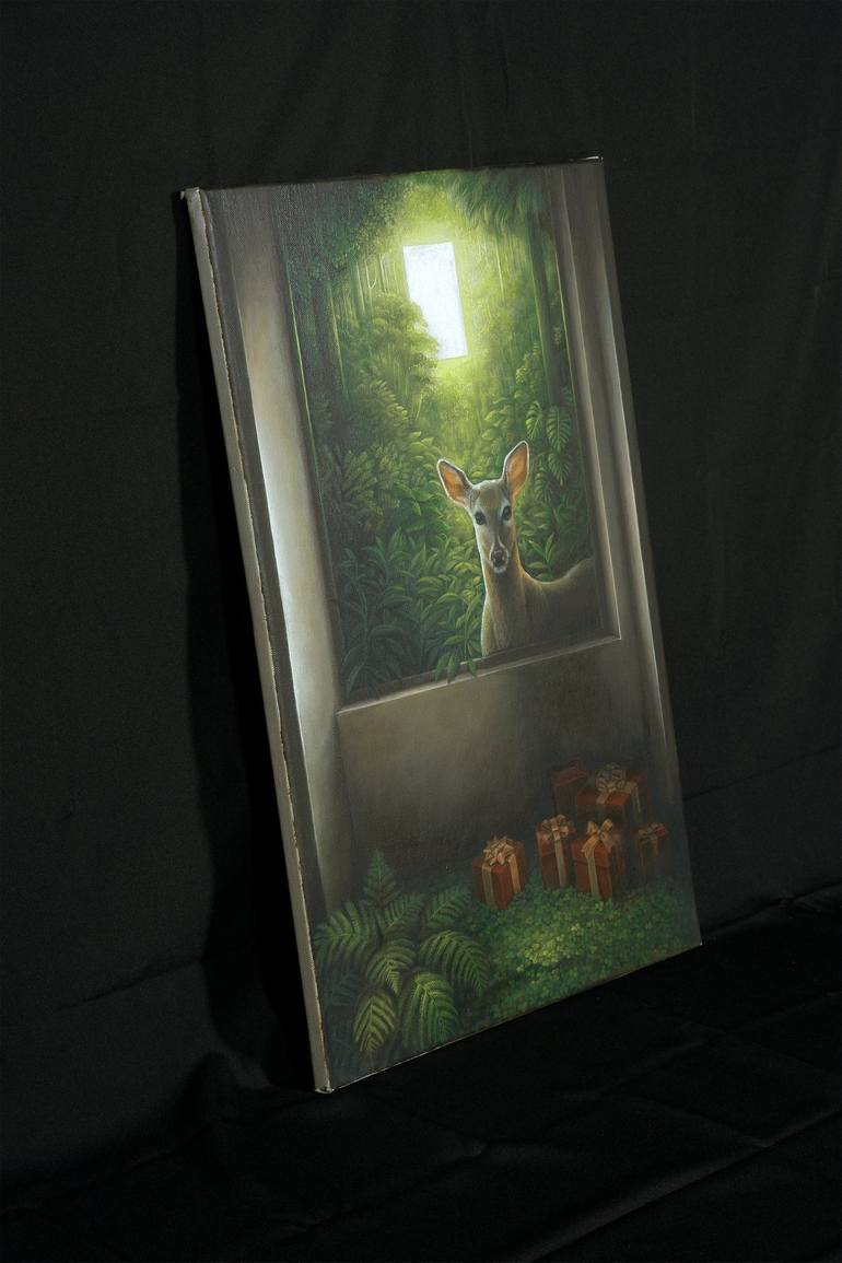 Original Conceptual Animal Painting by Sithorn Timtatong