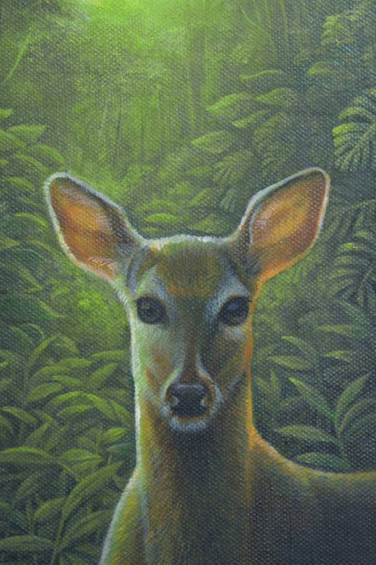 Original Animal Painting by Sithorn Timtatong