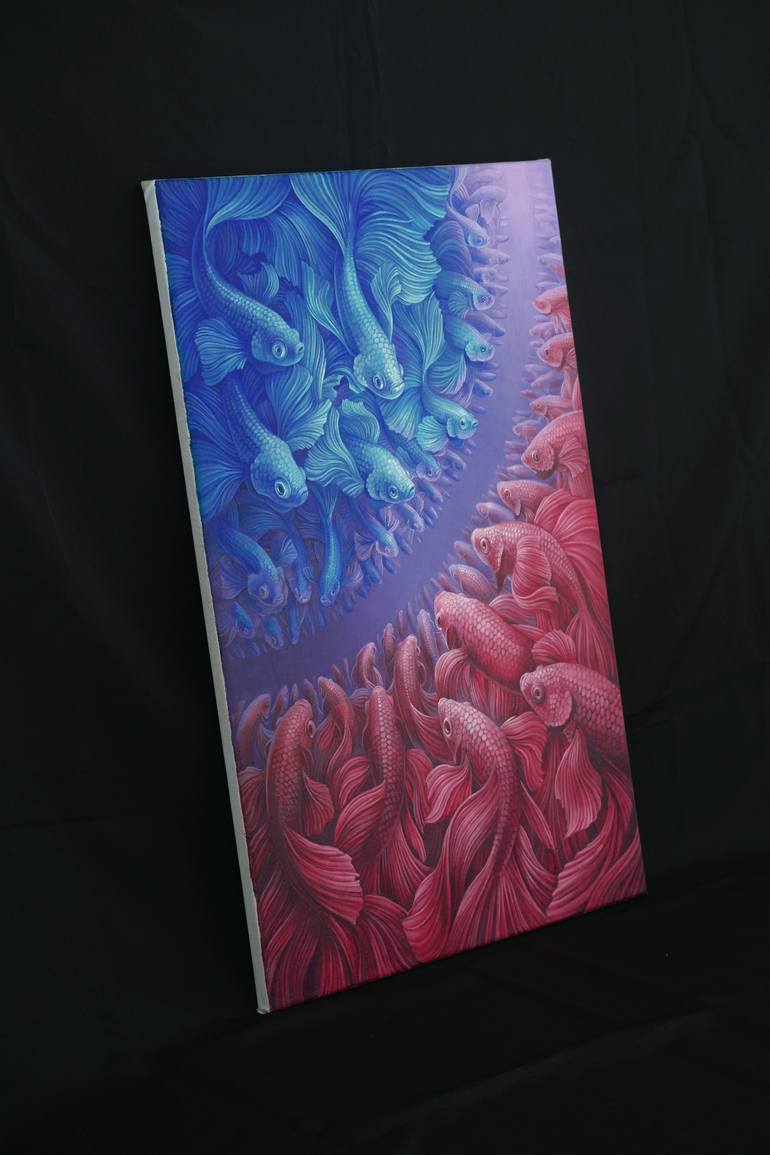 Original Conceptual Animal Painting by Sithorn Timtatong