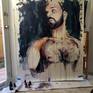 The work in the studio...