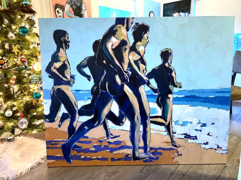 Original Contemporary Men Painting by Brenden Sanborn