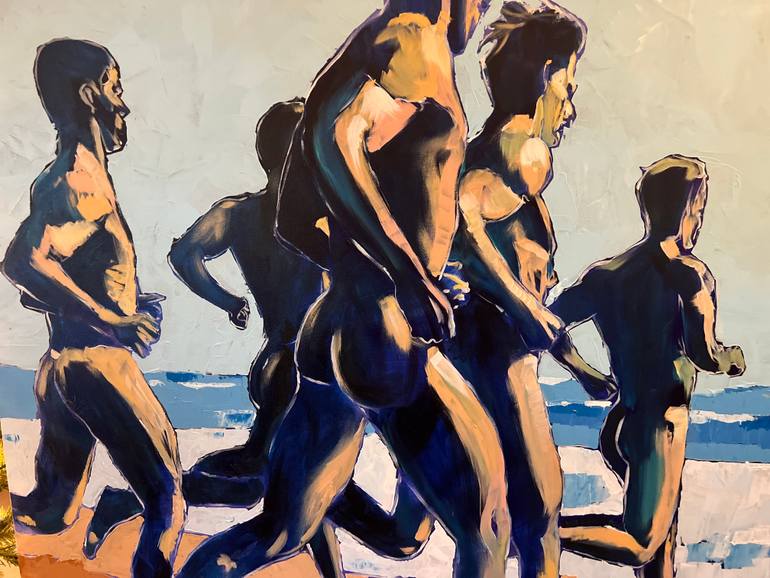 Original Contemporary Men Painting by Brenden Sanborn