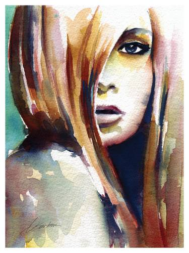 Print of Figurative Women Paintings by Brenden Sanborn