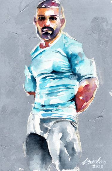 Print of Figurative Men Paintings by Brenden Sanborn