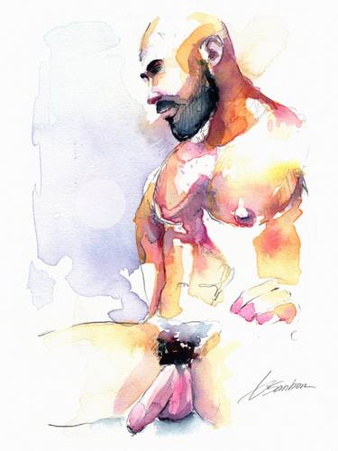 Print of Figurative Nude Paintings by Brenden Sanborn