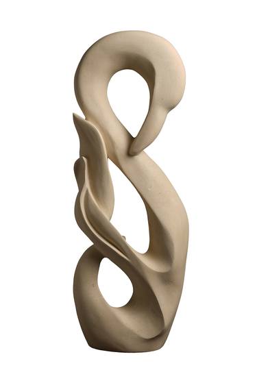 Original Abstract Nature Sculpture by Andrea Serra