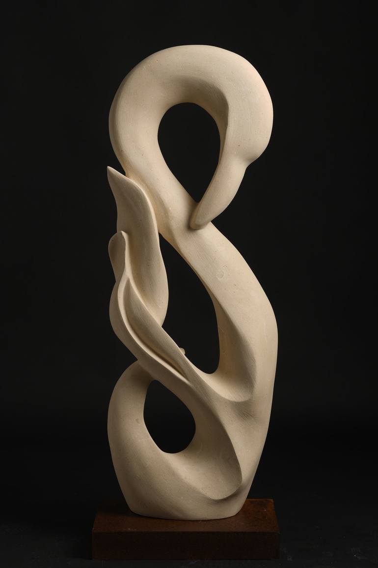 Original Abstract Nature Sculpture by Andrea Serra